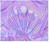 Fashion Hot  Sale Mermaid Makeup Brush Set Soft